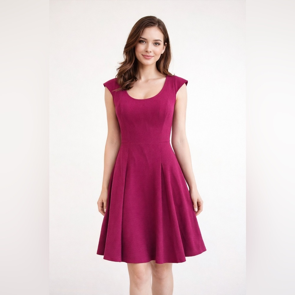 • Jay Godfrey • Fit and Flare Jacquard Mini Dress